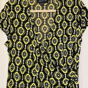 Jones New York Faux Wrap Dress XL